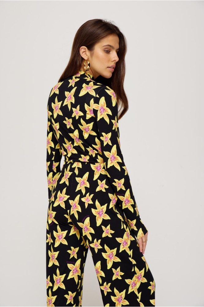 JEFF LS SS25T501 711 cheeky flower - yellow